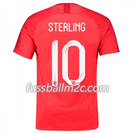 Fußballtrikots England Sterling 10 Auswärts Trikotsatz WM 2018